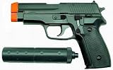Airsoft Spring Pistol Black Heavy Weight SP-113-P226