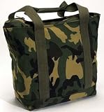 Rothco Woodland Lightweight Zipper Tote Bag - Camo