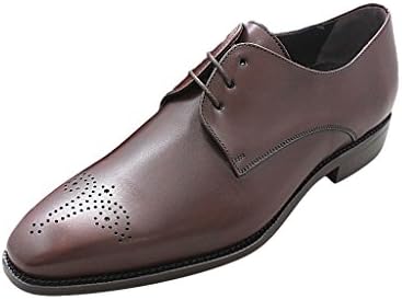 Andrew Lock Men's Derby Brown Leather Shoe 12