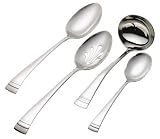 Lenox Federal Platinum 4-Piece Stainless Steel Hostess Set