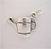 Silver * WATERING CAN CHARM * Flower Water