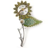 Brass Clockwork Sunflower Pin