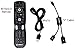 Inteset INT422-3 Universal Remote with IReTV and Custom OTG Y Cable for F-TV Streamers