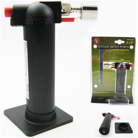 Butane Micro Torch Temperature 25450F/1300C Soldering Welding Burner Flame Craft