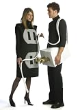 Plus Size Theatre Costumes Couples Costume Plug and Socket Funny Costumes