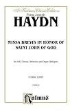 Missa Brevis In Honor of Saint John of God: A Kalmus Classic Edition (Kalmus Classic)