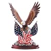 Patriotic Eagle Sculpture