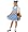 Wizard of Oz Deluxe Dorothy Costume: Girl's Size 12-14