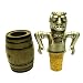 GROUNDSKEEPER WILLIE Whiskey Stopper from The Simpsons Pewter Collection