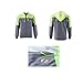 Real Madrid Youth Hoodie Grey Boys Zip Front Fleece Sweatshirt Jacket