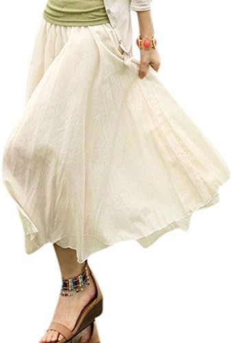 Babyhclub Cotton Bohemia Irregular Fairy Skirt Casual Beach Holiday Skirts