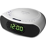 Sony ICF-CD837 AM/FM Stereo Clock Radio with CD Player (White)