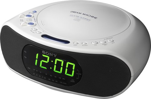 Sony ICF-CD837 AM/FM Stereo Player (White)