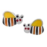 Sterling Silver Child Bee Eaarings