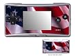 Patriotic Design GameBoy Micro Decorative Protector Skin Decal Sticker