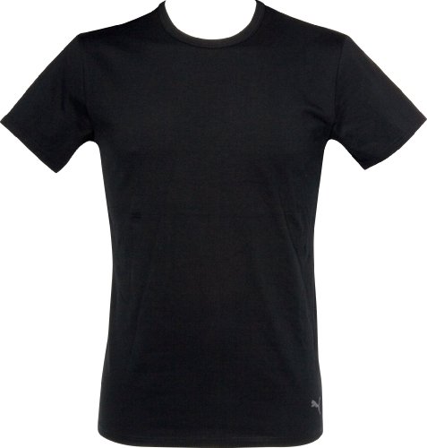 PUMA Herren T-Shirt crew neck tee 1P, 200 - black, S / 10, 491106_ Preisvergleich