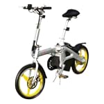 Extreme Max 5200.2018 E-Cycle Grey / Yellow All Aluminum Hybrid Bike