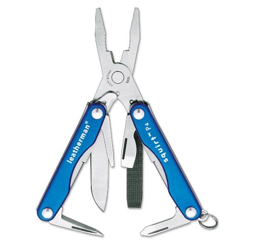 Produkt-Bild: Leatherman L80040081N Schl&uuml;sselanh&auml;nger-Tool Squirt P4, Glacier-Blau