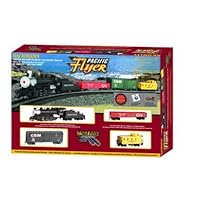 Bachmann Trains Pacific Flyer Ready-to-Run HO Scale Train Set