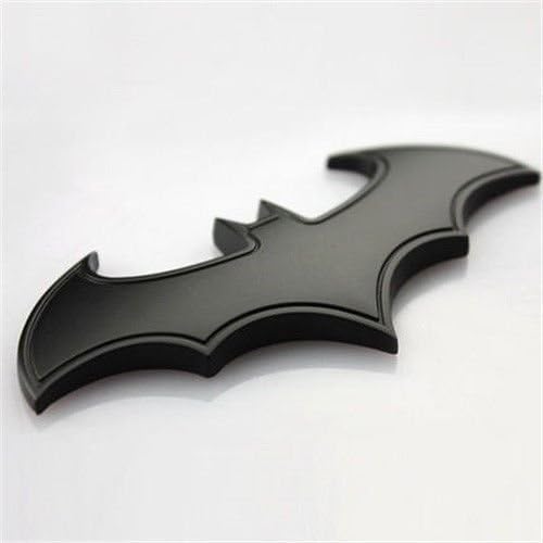 black batman Car 3d Logo Chrome Emblem Badge Sticker Self Adhesive Badge Decal superman The Dark Knight Vinyl Decal Sticker