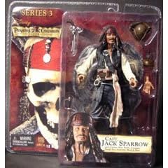 POTC Drunk Jack Sparrow Figure (Johnny Depp) series 3 Pirates of the Caribbean movie