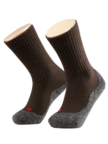 FALKE Unisex - Kinder Socke 10450 Active warm Socke, Gr. 23-26, Braun (dark brown 5230) Preisvergleich