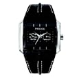 Police P-Matrix Gents Black Leather Black dial watch