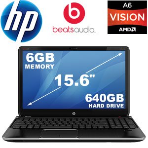 HP Pavilion dv6-7013cl 15.6-Inch Laptop (Black)