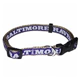 Pets First NFL Baltimore Ravens Collar, Large