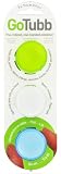 Humangear - GoTubb Container 3-Pack Green, Clear, Blue - 0.9 cu. in.