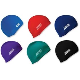Zoggs - Deluxe Spandex Swimming Cap - Non Waterproof, various colours.