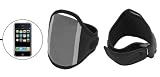 Adjustable Velcro Strap Black Arm Bag for iPhone 3G