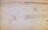 Gibson Les Paul Double Cutaway Guitar Plans - Modified to Be a Jazz Guitar