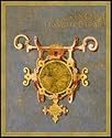 Bild mit Rahmen: Ignazio Danti, Britische Inseln, Kartusche / Danti, 57 x 71 - Holz Corum S: Gold