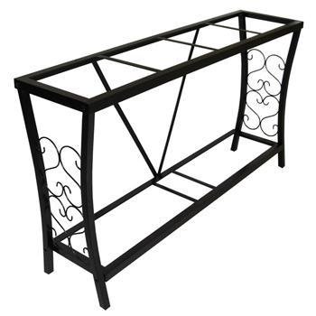 Aquatic Fundamentals Black Scroll Aquarium Stand