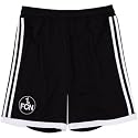 Adidas 1. FC Nürnberg Heimshort Herren 2011-2012 Farbe: schwarz/weiß