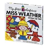 kids and infants educational toys item: Miss Weather Dress-Up Set