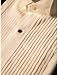 Tuxedo Shirt - Light Ivory Micro-Fiber Wing Collar