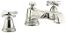 KOHLER K-T13140-3A-SN Pinstripe Pure Deck-Mount High-Flow Bath Faucet Trim, Vibrant Polished Nickel