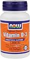 NOW Foods Vitamin D3 5000 Iu, 240-Softgels,