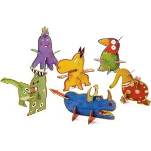 Funny Animals 3-D Puzzle by Djeco