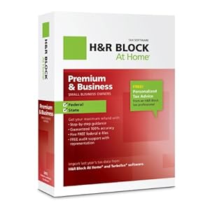 H&R Block At Home Premium & Business 2012