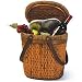 Travelite Veranda Collection Cooler Basket, Honey Willow