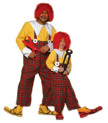 Cover image : Herren-Komplett-Kostüm Clown, 
