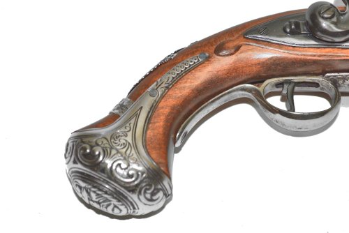 Revolutionary War Flintlock Pistol Replica - Type Used by George Washington