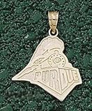 Anderson Jewelry Purdue Boilermakers Speed Train 11/16 Gold Charm