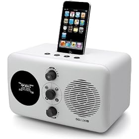 Revo -  Domino D3- Radio internet avec station d'accueil pour iPhone/iPod - Tuner FM - Blanc