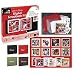d:book All-In-One 8 x 8 Digital Scrapbook Album Kit with Software CD with over 100 Templates Included, Brown.