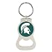 Michigan State Green University Bottle Opener Keychain