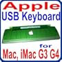 Apple USB Translucent GREEN M2452 97-Key Keyboard for Mac, PowerMac G3, G4 and all other MACs with USB port